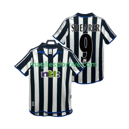 Completo Calcio Newcastle United SHEARER 9 2000 2001 Retro Divisa Prima